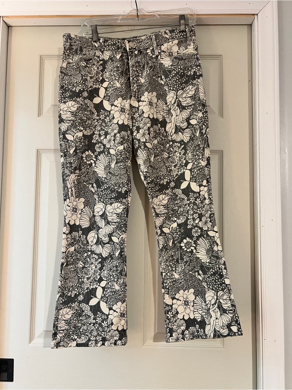 Mother Print Women’s Jeans - Black & White